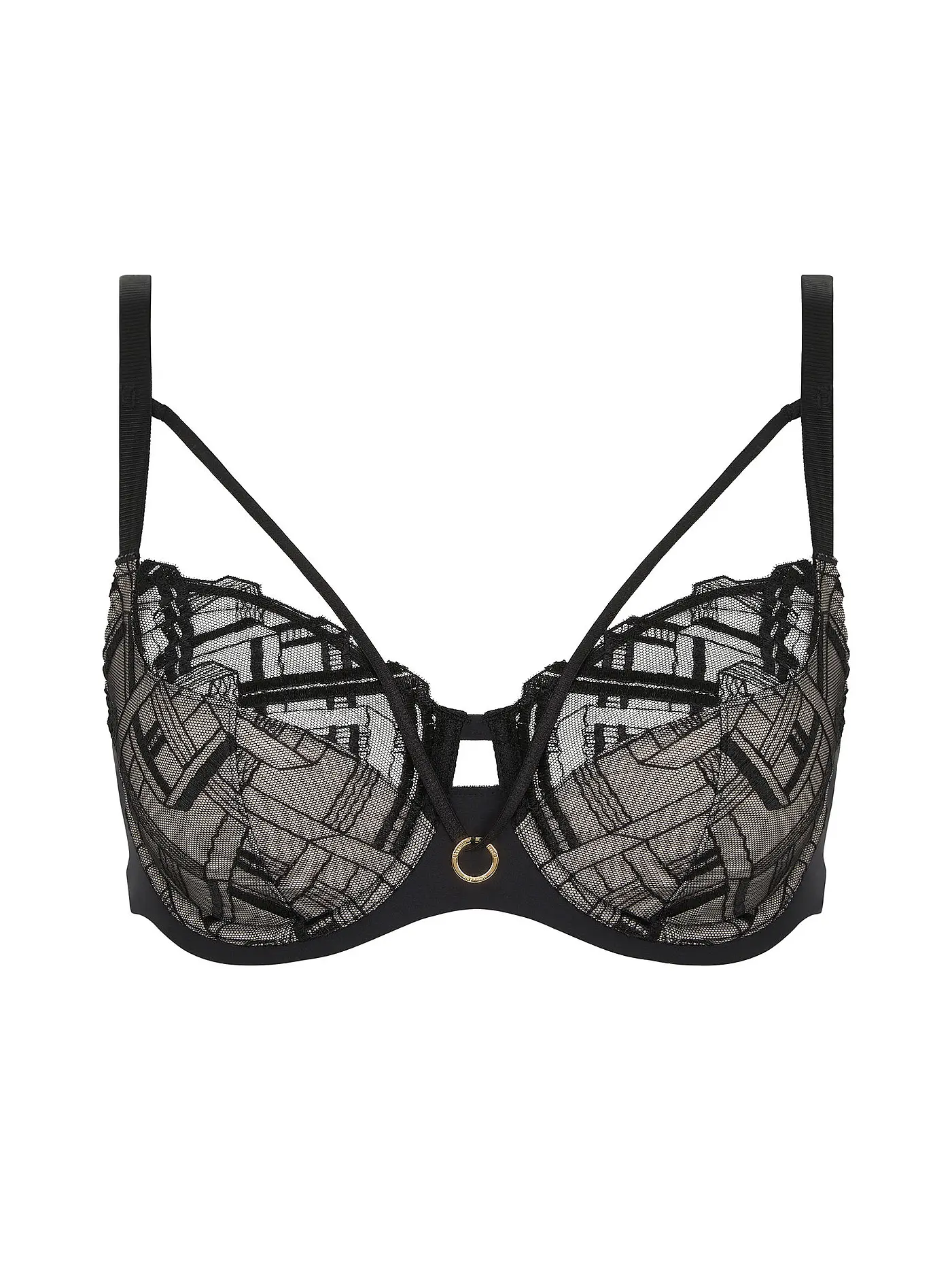 CHANTELLE | BH sehr bedeckend schwarz | 